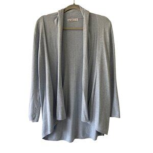 Zara Knit Open Front Cardigan Light blue L Womens Soft And Cozy